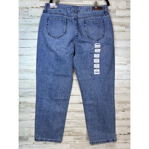 Rock & Roll Denim Cowgirl® 32x27 Straight Cropped High Rise Sequined Front NWT - Picture 5 of 16